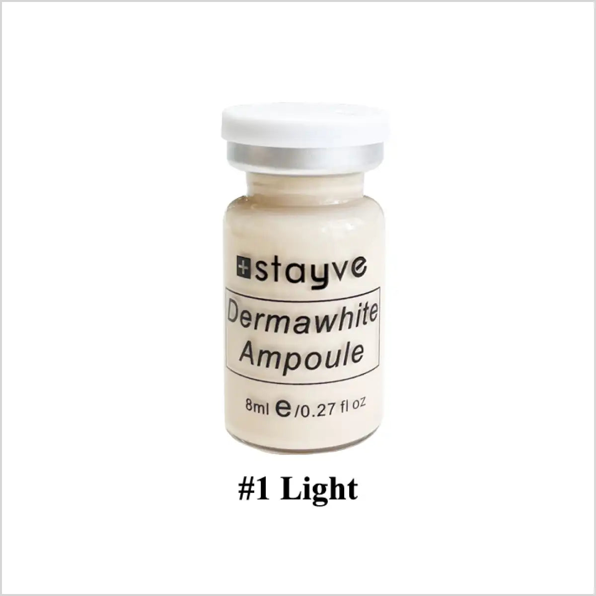 Stayve BB Glow Foundation Dermawhite Ampoule No. 1 Light - 8ml