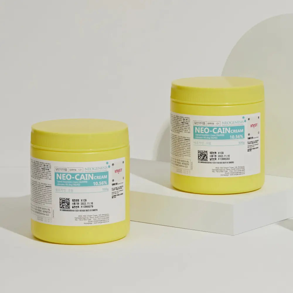 Original Neo-Cain Numbing Cream 10.56% Lidocain - 500g - Made in Korea