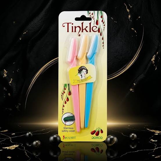 Original Tinkle Eyebrow & Facial Razor - High Precision Hair Trimmer (Chinese Import)