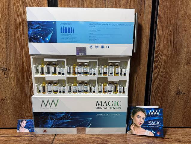 Miracle White Magic Skin Whitening Glutathione 150,000mg – Advanced Glow & Radiance Formula