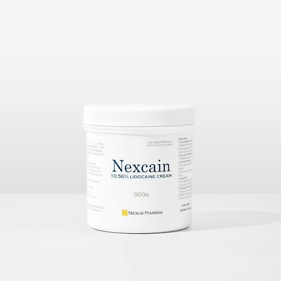 Nexcain 10.56% Lidocaine Numbing Cream by Nexus Pharma – Fast-Acting Topical Anesthetic (500g)