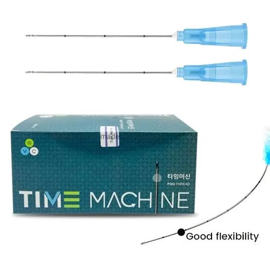 Time Machine Fine Micro Cannula 20G 70mm - Sterile Blunt-Tip Needle for Dermal Fillers