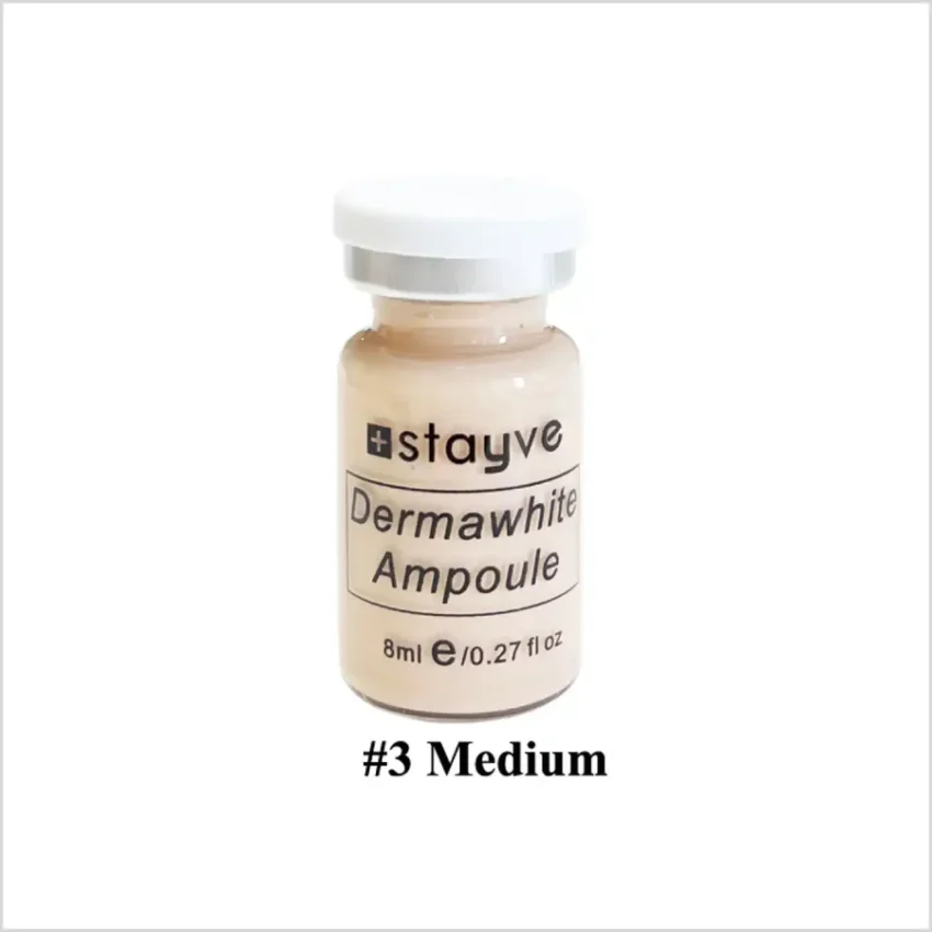 Stayve Dermawhite BB Glow Foundation Ampoule No. 3 Medium Shade Deep - 8ml